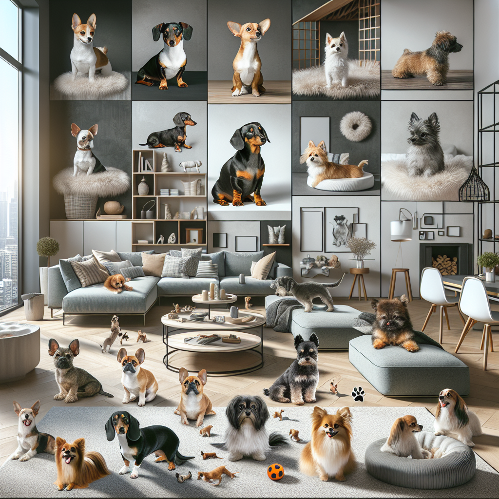 Perros pequeños para apartamentos