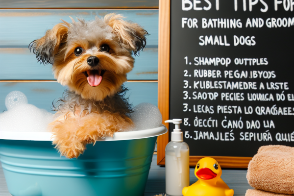 ʼLos Mejores Consejos para el Baño y el Aseo de Perros Pequeñosʼ